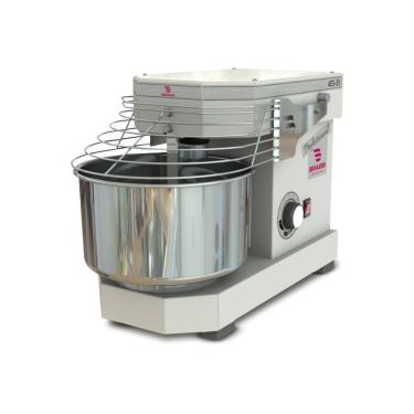 Imagem de Amassadeira Espiral Padaria 5 Kg Massa Pronta 10 Vel Compacta Aes-05 Branca Bivolt - Braesi Bivolt