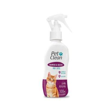 Imagem de Banho a seco pet gato 300ml spray banho gatos  - pet clean