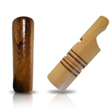 Imagem de Apito Inhambu Açu 05 + Apito De Madeira Profissional Capivara 34 Pio