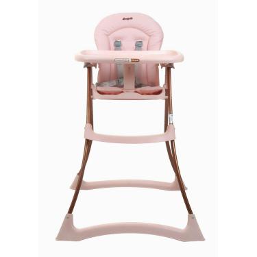 Imagem de Cadeira De Alimentação Burigotto Bon Appetit Xl 6 Meses Até 15 Kg Mon Amour Rosa