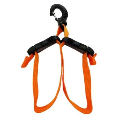 Imagem de RNXRZANK Alça de Reposição para Nadadeiras de Mergulho em Nylon PP, Organizador de Acessórios para Equipamentos de Mergulho, Suporte de Liberação Rápida para N, Laranja