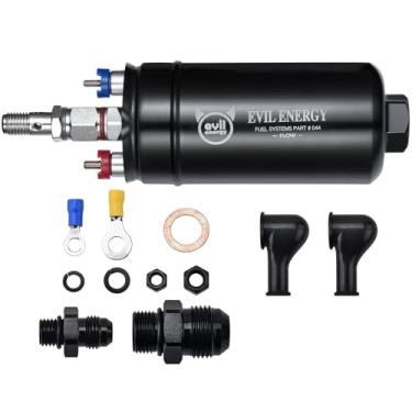 Imagem de EVIL ENERGY Bomba de combustível em linha externa elétrica 300LPH alto fluxo 12V universal