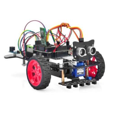 Imagem de Kit inicial Robot Car DIY OSOYOO Model 3 para Arduino