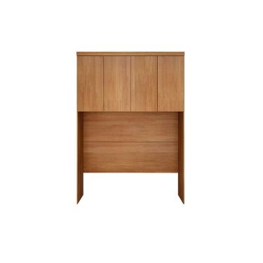 Imagem de Armário Aéreo Modulado Ponte Casal Rizon 4Portas Freijo Cumaru-Novo Horizonte