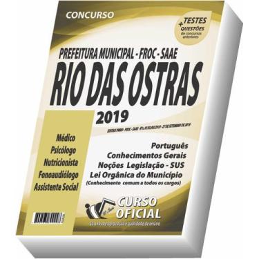 Imagem de Apostila Rio Das Ostras - Nível Superior - Saúde - Curso oficial