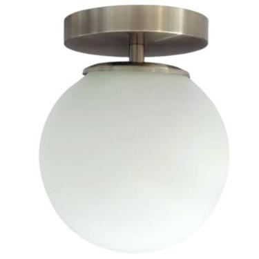 Imagem de Luminária 15Cm Globo Vidro Jabuticaba Arandela Parede Teto