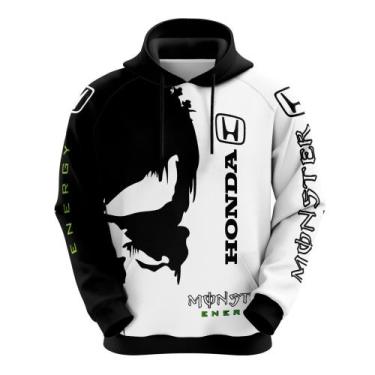 Imagem de Moletom Masculino Uniforme Monster Skull Moto Gp - Mundo Sublimado, Br