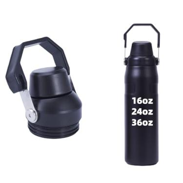 Imagem de Faboumiu 1 peça de substituição de tampa de copo compatível com copo Stanley IceFlow Fast Flow 473 g 680 g 1,020 g 1,417 g, tampa superior à prova de vazamento, acessórios compatíveis com garrafa de