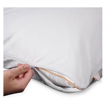 Imagem de Capa Impermeável de Travesseiro 100% Impermeável Antialérgico Macio 50 x 70