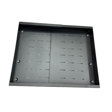 Imagem de Fenteer Organizador de armário retrátil, prateleira de armazenamento de despensa, prateleira de armazenamento de gaveta deslizante para cozinha, Preto