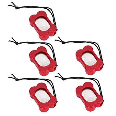 Imagem de CUOFYUNL 5 PCS Pet Training Clicker ajustável três engrenagens suprimentos compactos e leves para cães
