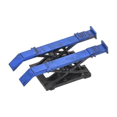 Imagem de Almencla Expositor em miniatura para ferramentas de garagem em escala 1/64, ideal para simulação de cenários de garagem em mesas de areia e projetos, Alinhamento Das Quatro Rodas