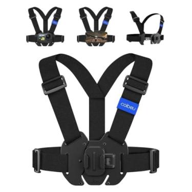 Imagem de Coibeu, Colete Peitoral Para Câmera GoPro Ajustável com Estabilidade Profissional Gravações POV