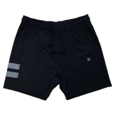 Imagem de Shorts Praia Hurley HYBM030030 Block - Preto-Masculino