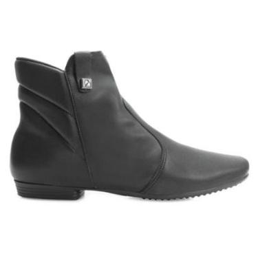 Imagem de Bota Feminina Piccadilly Salto Bloco Preta - 2502-Feminino