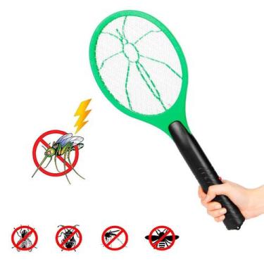 Imagem de Raquete Mata Mosquitos Pernilongos Com Segurança Extra