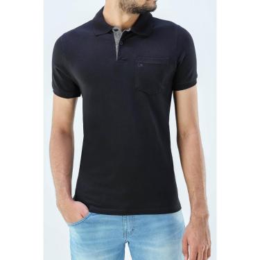 Imagem de CAMISA POLO SLIM MASCULINA C/BOLSO OGOCHI REF:007000002-Masculino