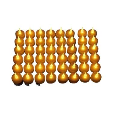 Imagem de Velas LED Operadas Por Bateria Pacote Com 48/24/12 Luzes Naturais Com 