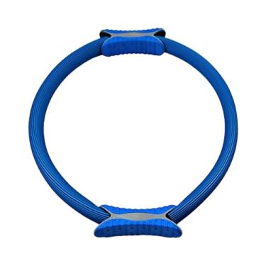 Imagem de simhoa Anel de Pilates Fitness, Dispositivo de Treinamento Core, Exercitador, Equipamento de Flexibilidade Antiderrapante, Círculo de Exercícios para, Azul
