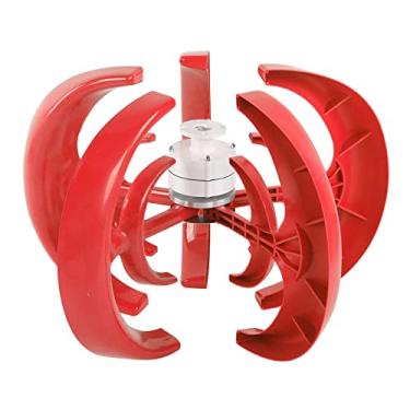 Imagem de 24v,HENGJINGTR Gerador de Turbina Eólica Pequena de Alta Eficiência 10000W para Uso Doméstico, Kit de Motor 12V/24V/48V, Moinho de Vento de Eixo Vertical, Geradores de Energia Eólica para