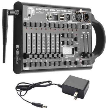 Imagem de Ygybeyond Controlador DMX sem fio, controlador DMX512 de 192 canais, equipamento de iluminação de palco e acessórios para DJ, Ktv, concertos grandes, festas de fim de ano e controle de luz DMX