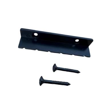 Imagem de oshhni Pestana de metal ranhurada para guitarra, fácil instalação, suprimentos para luthier, leve, para reparo e substituição de instrumentos de corda, Preto