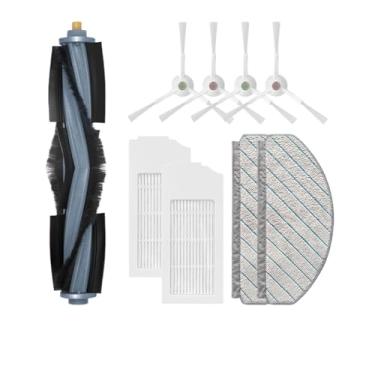 Imagem de Compatible With Compatible With Ecovacs T10 Plus / X1 Plus Roller Side Brush Filter Dust Bag Mop Rag Robot Vacuum Cleaner Replacement Accessory Part(Set E)