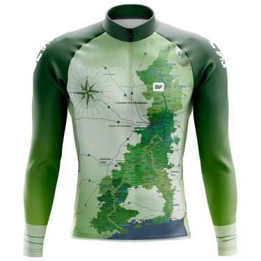 Imagem de Camisa De Ciclismo Masculina Manga Longa Estrada Real-Masculino