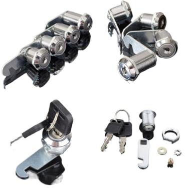 Imagem de Fechadura de came, armário de porta, caixa de correio, gaveta, armário, 2 chaves, ferramentas de armário, mini fechadura 1 peça (40 mm)