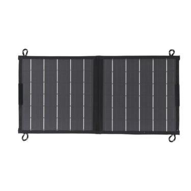 Imagem de TOPINCN Carregador de Painel Solar, Placa Solar Dobrável Portátil Com Saída Usb Dupla de 5v 2a, para Acampamento, Caminhadas, Pesca, Atividades Ao Ar Livre, 10w