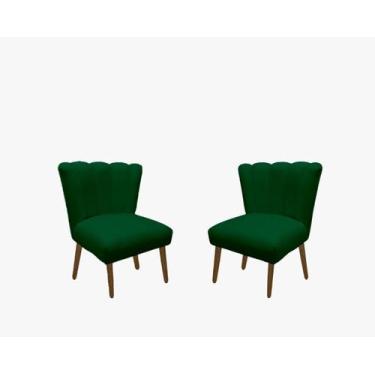 Imagem de 02 Cadeira Pétala Flor Para Sala de estar Penteadeira - Sonho das Polt