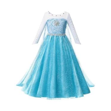 Imagem de Fantasia de Princesa Elsa e Anna (Frozen) para Meninas - Vestido para 