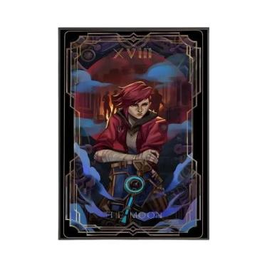 Imagem de Pôster Minimalista De Graffiti Da Temporada 2 De Jinx Arcane Em Tela P