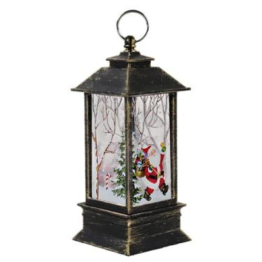 Imagem de Lanterna Pequena Decorativa com Luz Operada por Bateria Lâmpada de Vento Pendente Árvore Acessórios Novos para Festa Casa Varanda
