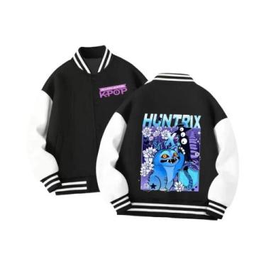 Imagem de Jaqueta De Uniforme De Beisebol Kpop Demon Hunter Para Meninas, Manga 