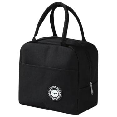 Imagem de Bolsa Térmica Isolante para Marmita com Alça, Lancheira Infantil, Impermeável, Zíper Reforçado, Design Compacto