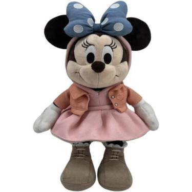 Imagem de Pelúcia Minnie de Vestido 30 cm Disney Fun