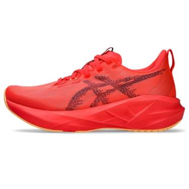 Imagem de ASICS Tênis de corrida feminino NOVABLAST 5, Vermelho flash/roxo Edo, 42