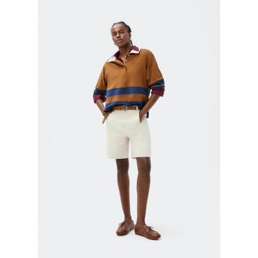 Imagem de Bermuda Hering Reta De Sarja Feminina-Feminino