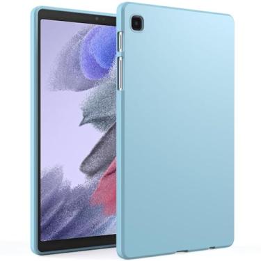 Imagem de GUNPRIO Capa azul claro para Samsung Galaxy Tab A7 Lite 8,7 polegadas modelo 2021 (SM-T220/T225/T227), ultrafina, macia, flexível TPU capa traseira