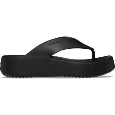 Imagem de Chinelo Crocs Getaway Plataform Flip Black-Feminino