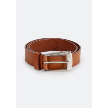 Imagem de Cinto Feminino Em Couro Com Fivela Prateada-Feminino