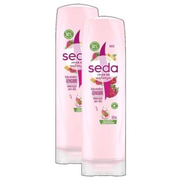 Imagem de kit 2 Condicionador Seda Frutas Vermelhas E Gengibre 325ml