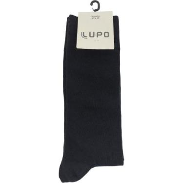 Imagem de Meia Masculina Social Casual Dia a Dia Cano Alto Lupo 01210-201, Bege,