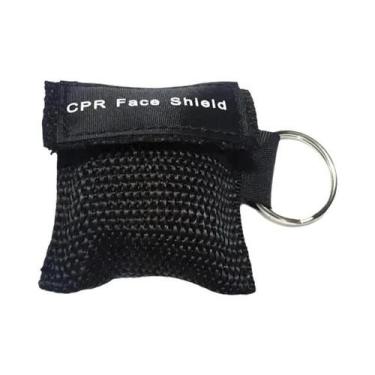 Imagem de Máscara De Proteção Facial Para RCP Com Chaveiro De Cuidados De Saúde,