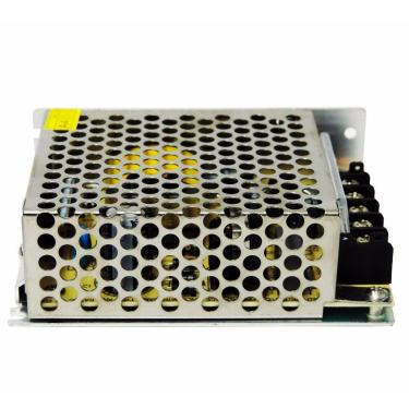 Imagem de Fonte Chaveada 12V 10A 120W Para Cftv Fita Led Som Automotivo