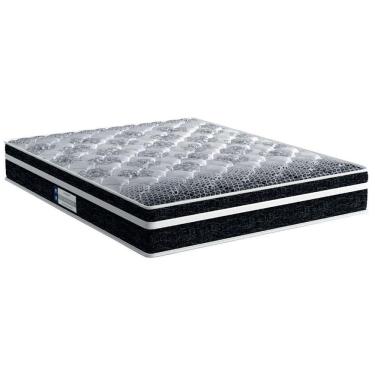 Imagem de Colchão Queen Ortopédico D33 / Ep Advanced Tech1500 Plus Euro Pillow Black (158X198X24) - Probel