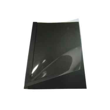 Imagem de Kit 5 Capas Encadernação Térmica Até 120 Folhas A4 Preta