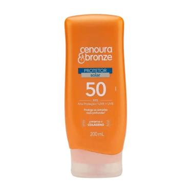 Imagem de Protetor Solar Corporal Fps50 Cenoura E Bronze 200ML