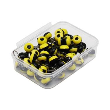 Imagem de Conectores Giratórios Duráveis Para Boias De Pesca Com Anéis Giratório